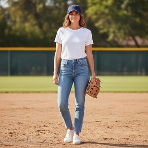 Levi's Light Blue Straight Leg Jeans